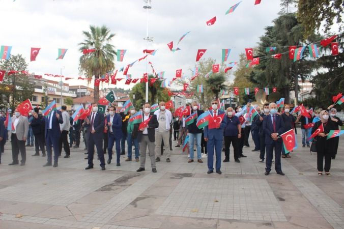 Gölcük'ten Azerbaycan'a Büyük Destek!